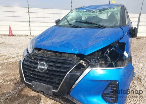 2022 Nissan Kicks S Xtronic Cvt from USA, damaged, VIN 3N1CP5BV4NL516177